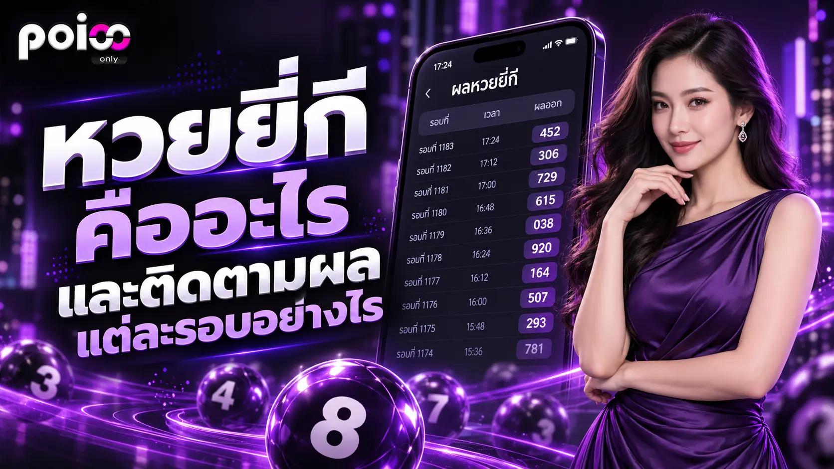 หวยยี่กีคืออะไร และติดตามผลแต่ละรอบอย่างไร